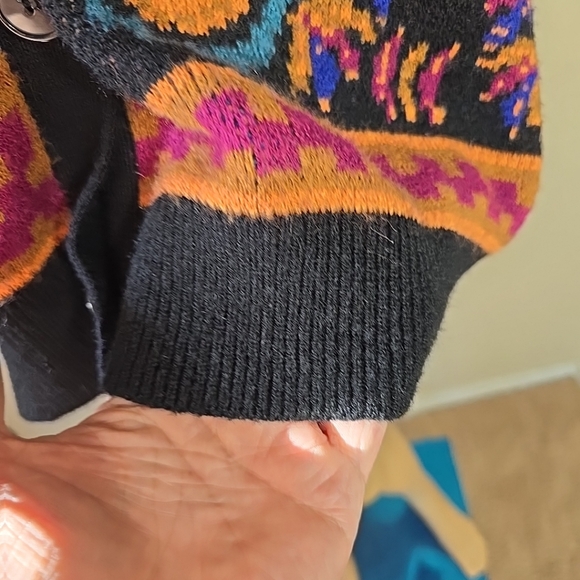 Farm Rio Pineapple Cardigan Size M See Measurements For Sizing - Picture 5 of 11